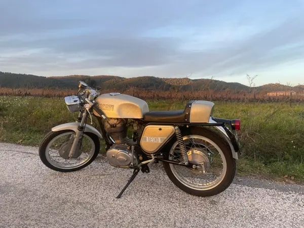 Ducati Silver Shotgun 350 from 1971 
